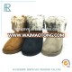 Hot Selling Classical Genuine Leather Simple Style Women Winter Fur Snow Boot